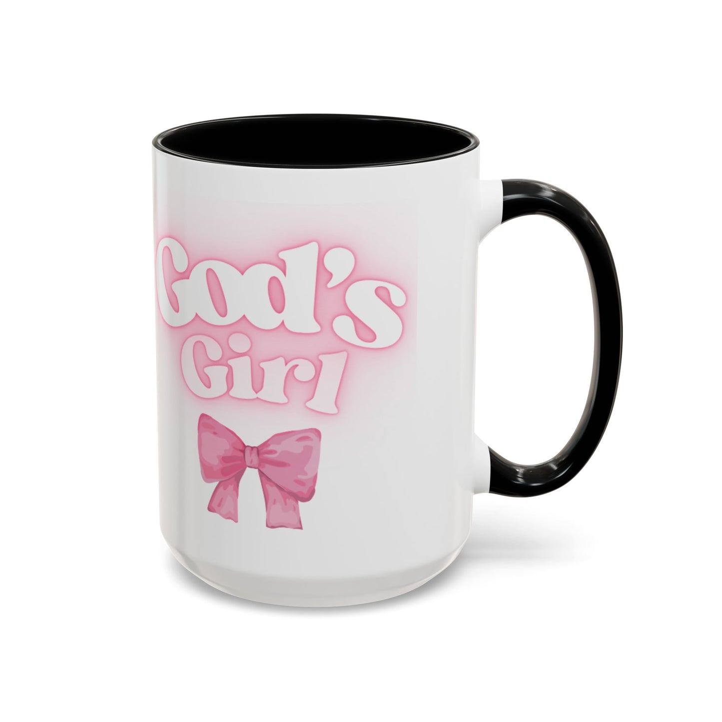 God's Girl Accent Coffee Mug - Gift for Faith, Christian, Religious Events, Inspirational Decor, Birthday, Friendship, Faith
