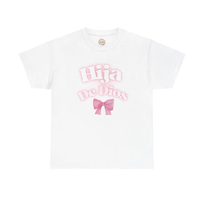 Hija De Dios Unisex T-Shirt, Cute Cotton Tee for Parents, Gifts, Celebrations, Family Events, Everyday Wear