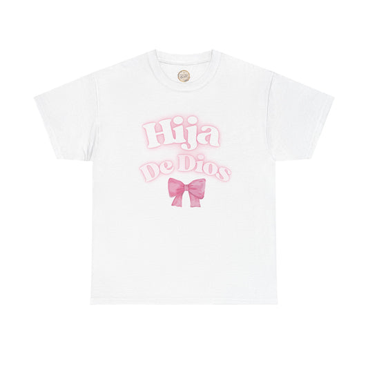 Hija De Dios Unisex T-Shirt, Cute Cotton Tee for Parents, Gifts, Celebrations, Family Events, Everyday Wear
