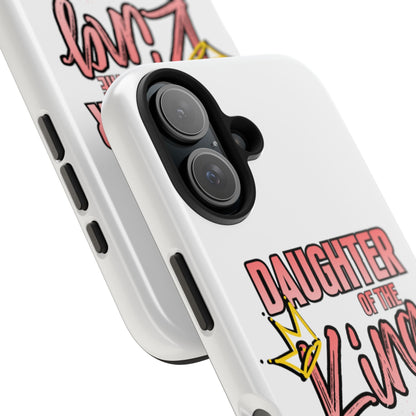 Daughter of the King Tough Phone Case — Christian Faith Protection iPhone Cover