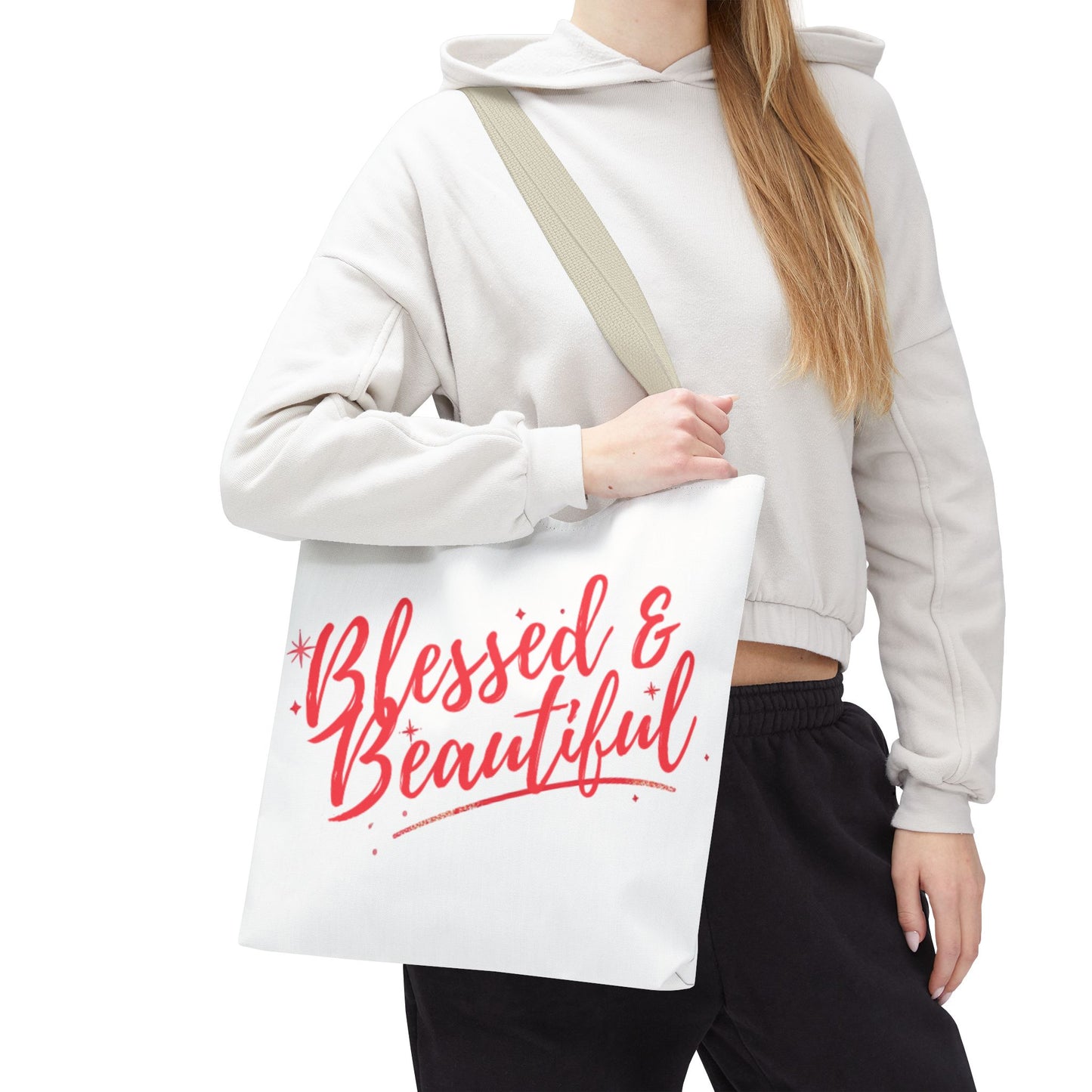 Blessed & Beautiful Tote Bag