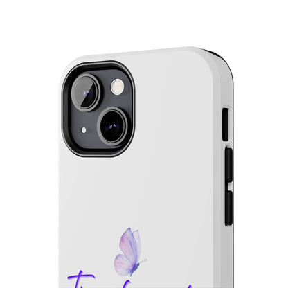 Transformada Phone Case, Inspirational Gift, Scripture Cases, Christian Accessories, Floral Design, Unique Phone Protection