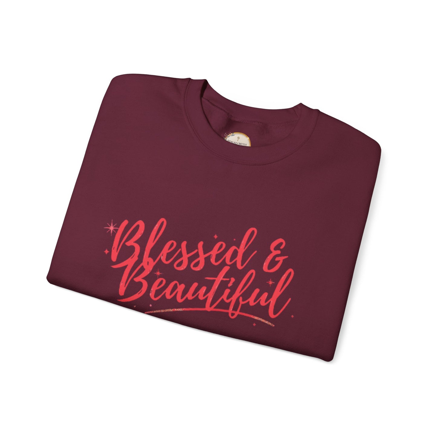 Blessed & Beautiful Crewneck Sweatshirt