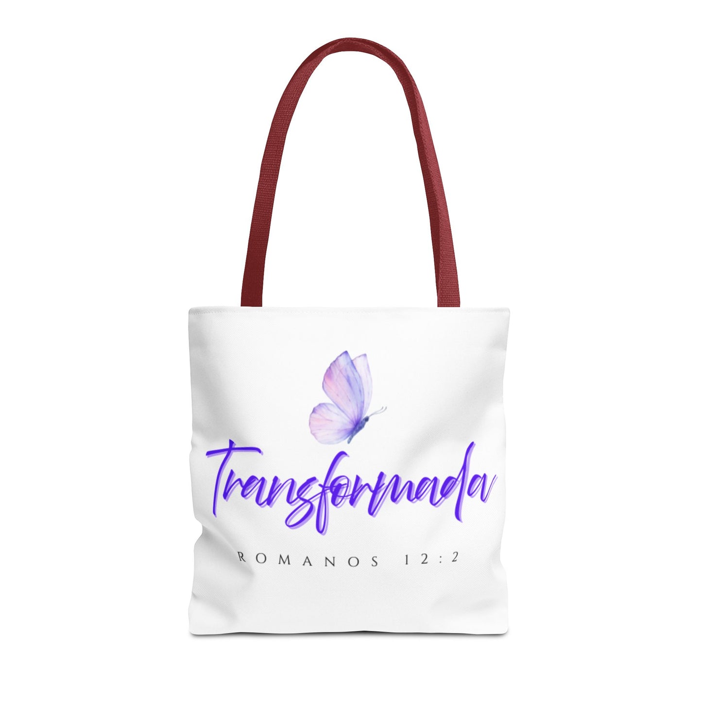 Transformada Tote Bag, Motivational Gift, Eco-Friendly Shopper, Women's Fashion, Bible Verse Accessory