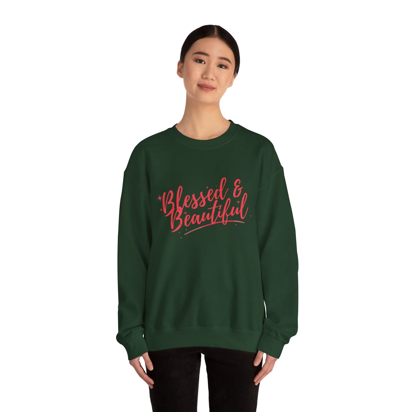 Blessed & Beautiful Crewneck Sweatshirt
