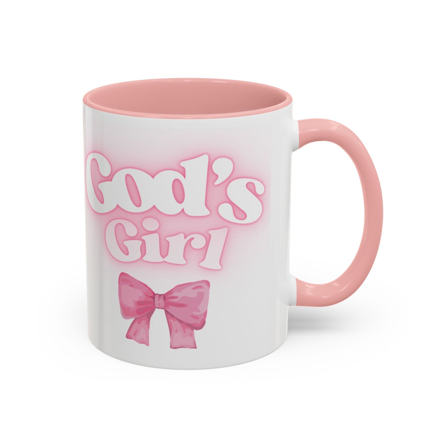 God's Girl Accent Coffee Mug - Gift for Faith, Christian, Religious Events, Inspirational Decor, Birthday, Friendship, Faith