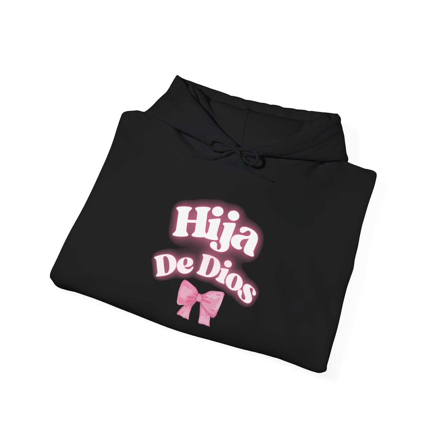 Hija De Dios Hoodie, Unisex Heavy Blend Sweatshirt, Gift for Her, Trendy Streetwear, Cozy Layering Option