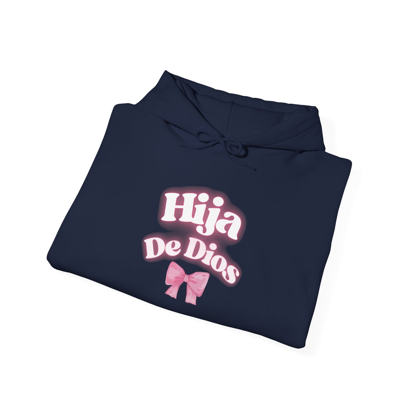 Hija De Dios Hoodie, Unisex Heavy Blend Sweatshirt, Gift for Her, Trendy Streetwear, Cozy Layering Option