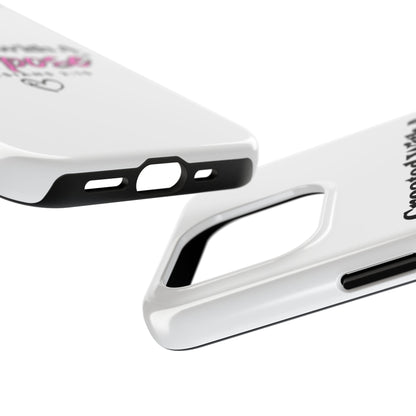 Created With A Purpose Phone Case — Ephesians 2:10 Inspirational Christian Tough Case