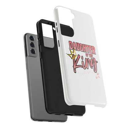 Daughter of the King Tough Phone Case — Christian Faith Protection iPhone Cover