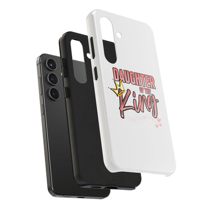 Daughter of the King Tough Phone Case — Christian Faith Protection iPhone Cover