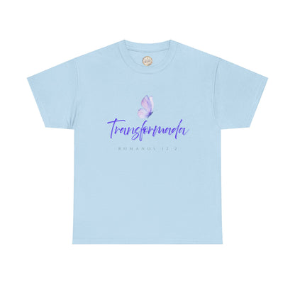 Transformada Unisex Heavy Cotton Tee, Inspirational T-Shirt, Gift for Nature Lovers, Motivational Apparel, Butterfly [...]