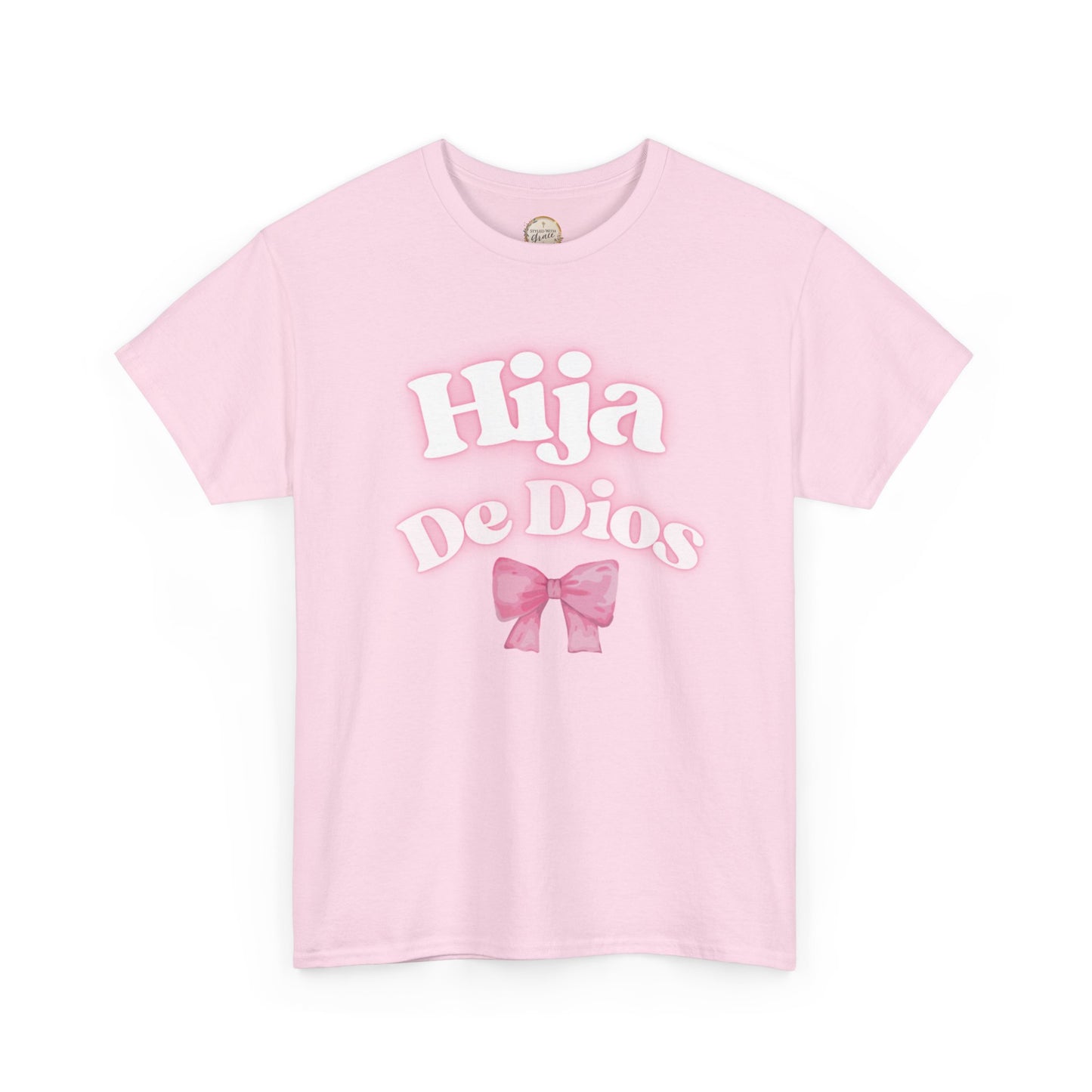 Hija De Dios Unisex T-Shirt, Cute Cotton Tee for Parents, Gifts, Celebrations, Family Events, Everyday Wear