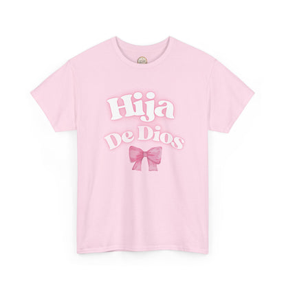 Hija De Dios Unisex T-Shirt, Cute Cotton Tee for Parents, Gifts, Celebrations, Family Events, Everyday Wear