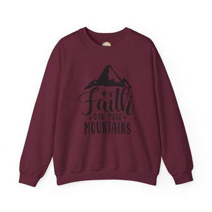 Faith Can Move Mountains Crewneck Sweatshirt