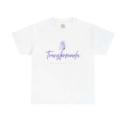 Transformada Unisex Heavy Cotton Tee, Inspirational T-Shirt, Gift for Nature Lovers, Motivational Apparel, Butterfly [...]