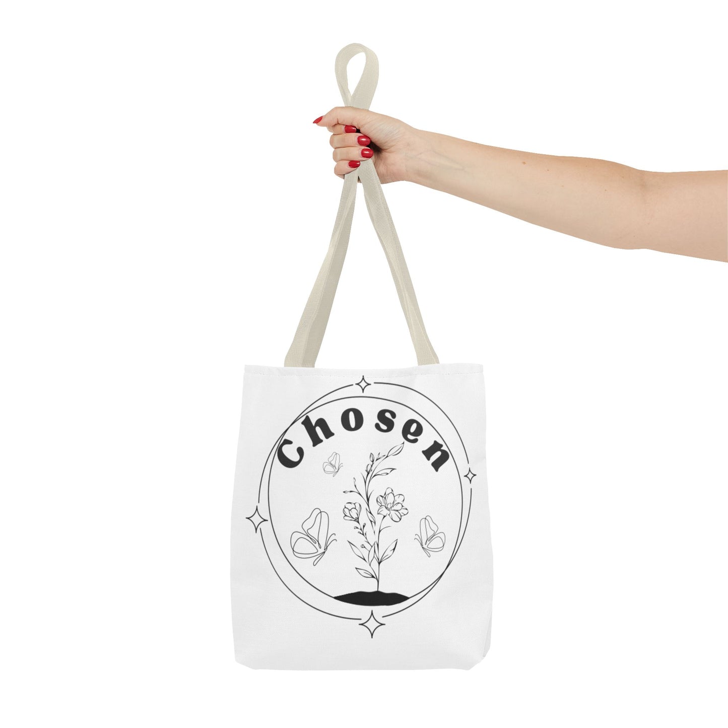 Chosen Floral Tote Bag – Empowerment + Style