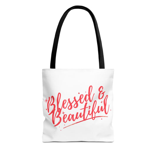 Blessed & Beautiful Tote Bag