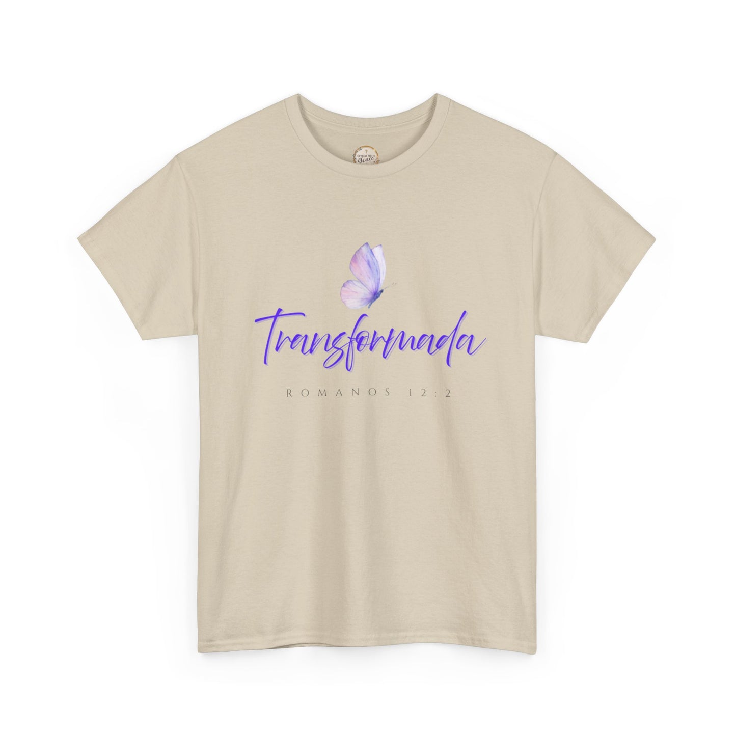 Transformada Unisex Heavy Cotton Tee, Inspirational T-Shirt, Gift for Nature Lovers, Motivational Apparel, Butterfly [...]