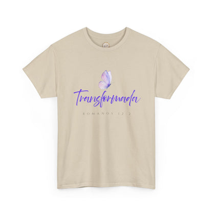 Transformada Unisex Heavy Cotton Tee, Inspirational T-Shirt, Gift for Nature Lovers, Motivational Apparel, Butterfly [...]