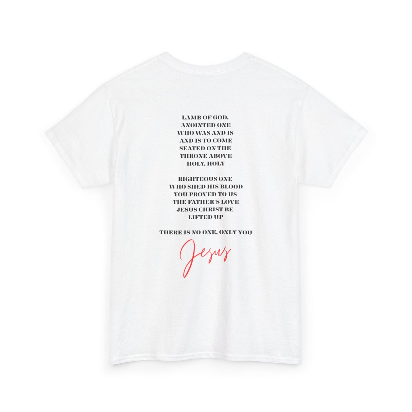 Who Else Is Worthy Tee, Inspirational T-Shirt for Faith, Meaningful Gift, Christian Apparel, Casual Wear, Spiritual Clothing