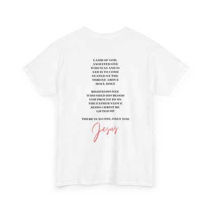 Who Else Is Worthy Tee, Inspirational T-Shirt for Faith, Meaningful Gift, Christian Apparel, Casual Wear, Spiritual Clothing