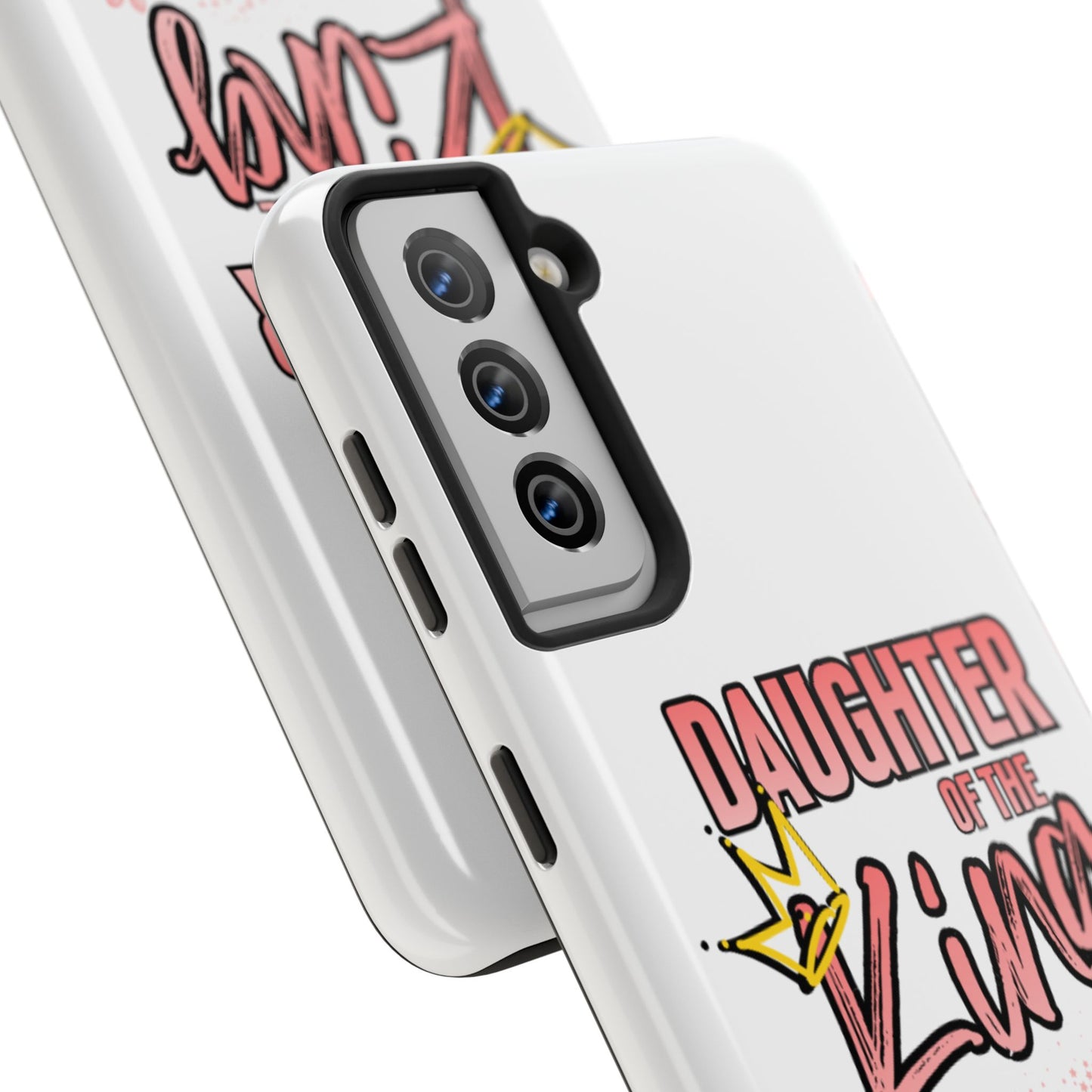 Daughter of the King Tough Phone Case — Christian Faith Protection iPhone Cover