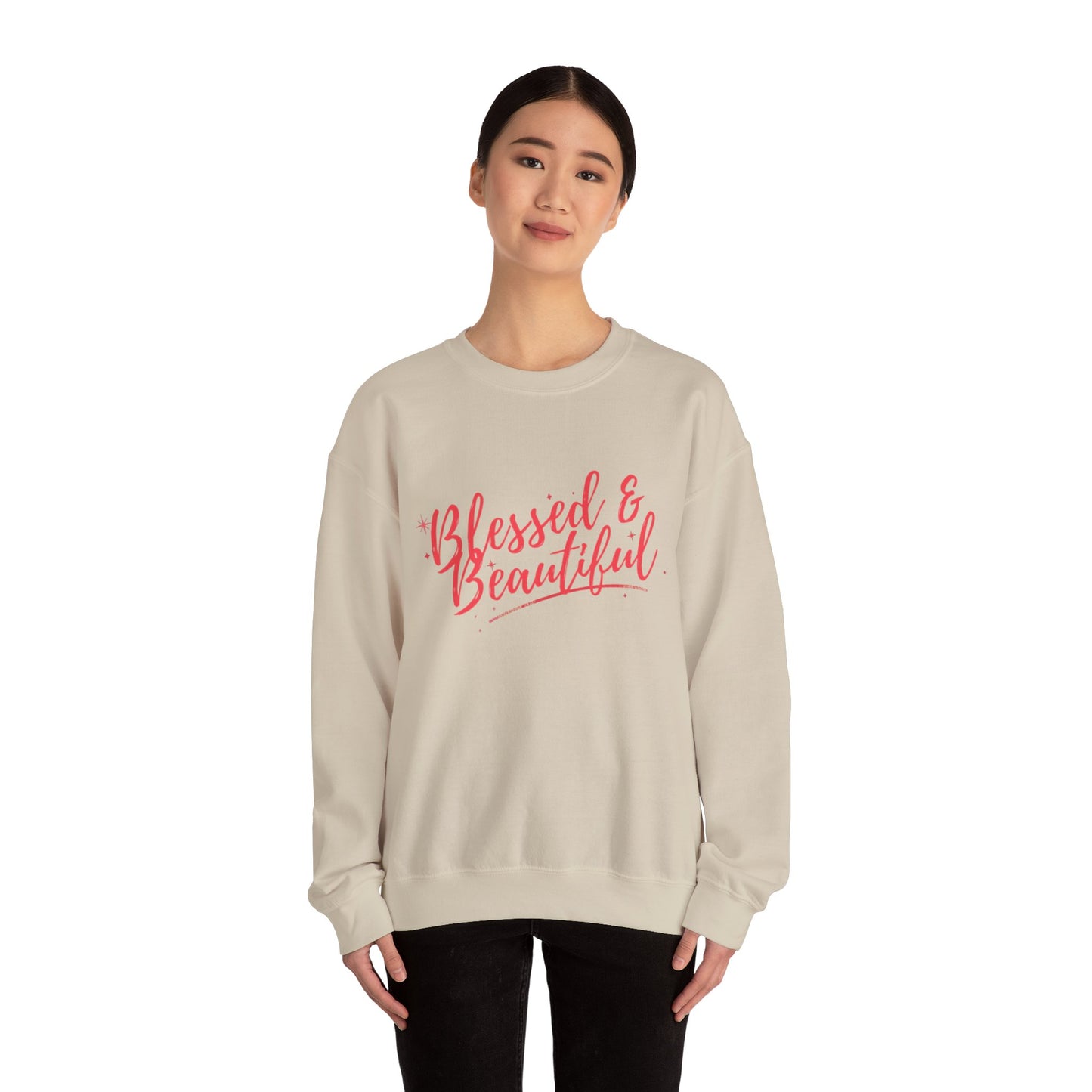 Blessed & Beautiful Crewneck Sweatshirt