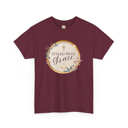 Graceful Style Tee | Unisex Cotton Shirt, Perfect Gift for Celebrations, Inspirational Fashion, Casual Wear, Holidays & Self-Love