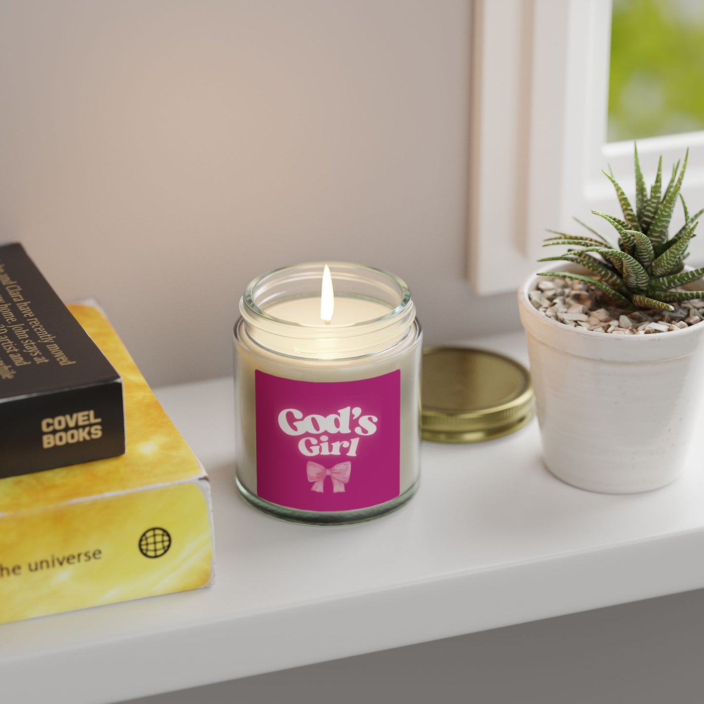 God's Girl - Coconut Apricot Scented Candle (4oz & 9oz)