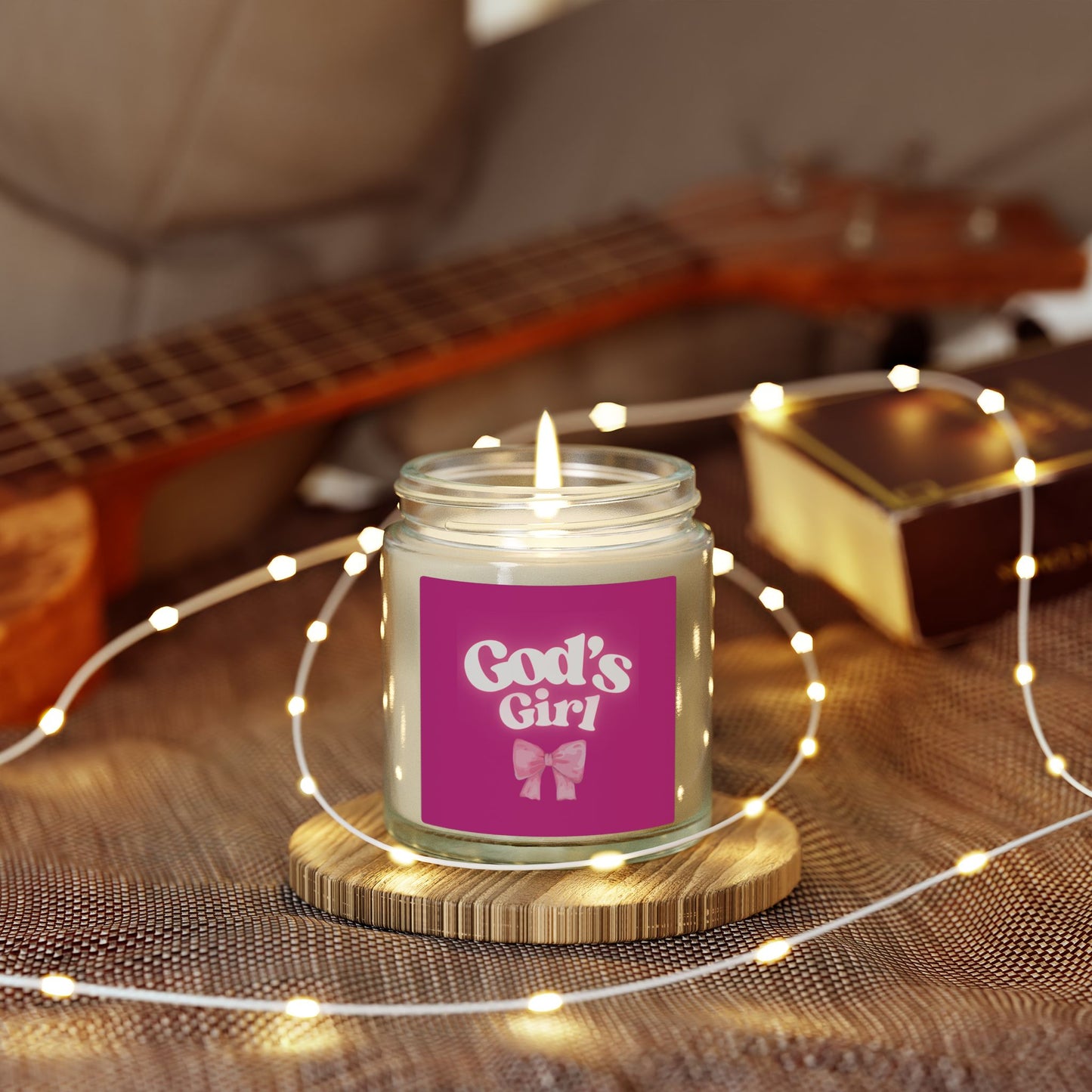 God's Girl - Coconut Apricot Scented Candle (4oz & 9oz)