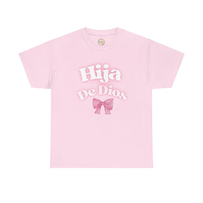 Hija De Dios Unisex T-Shirt, Cute Cotton Tee for Parents, Gifts, Celebrations, Family Events, Everyday Wear