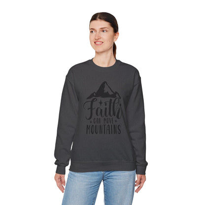 Faith Can Move Mountains Crewneck Sweatshirt
