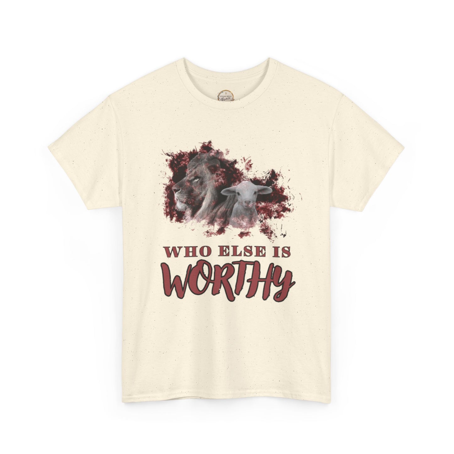 Who Else Is Worthy Tee, Inspirational T-Shirt for Faith, Meaningful Gift, Christian Apparel, Casual Wear, Spiritual Clothing