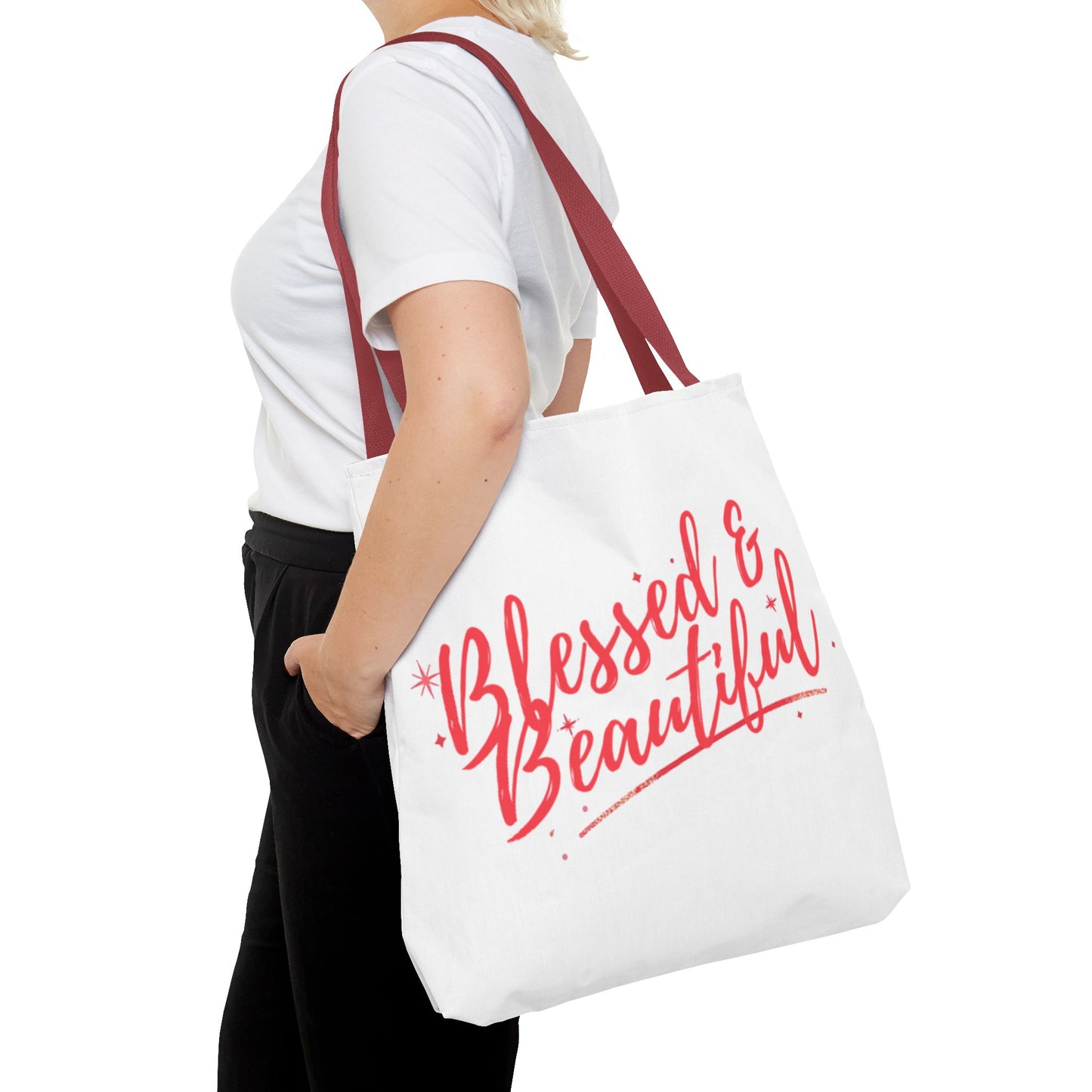 Blessed & Beautiful Tote Bag