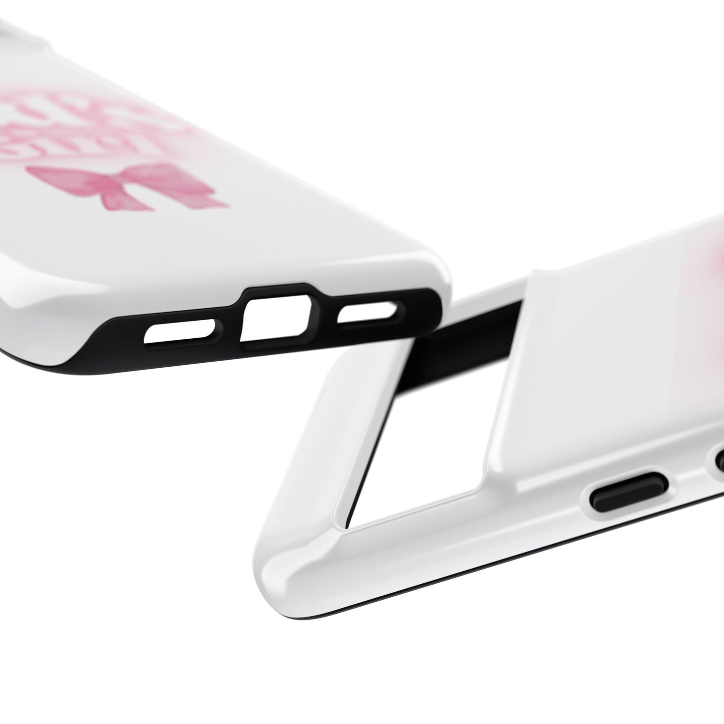 God's Girl Cute Phone Case, Pink Bow Case, Faith-Based Gifts, Christian Accessories, Birthday Present, Inspirational Jewelry