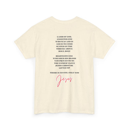 Who Else Is Worthy Tee, Inspirational T-Shirt for Faith, Meaningful Gift, Christian Apparel, Casual Wear, Spiritual Clothing