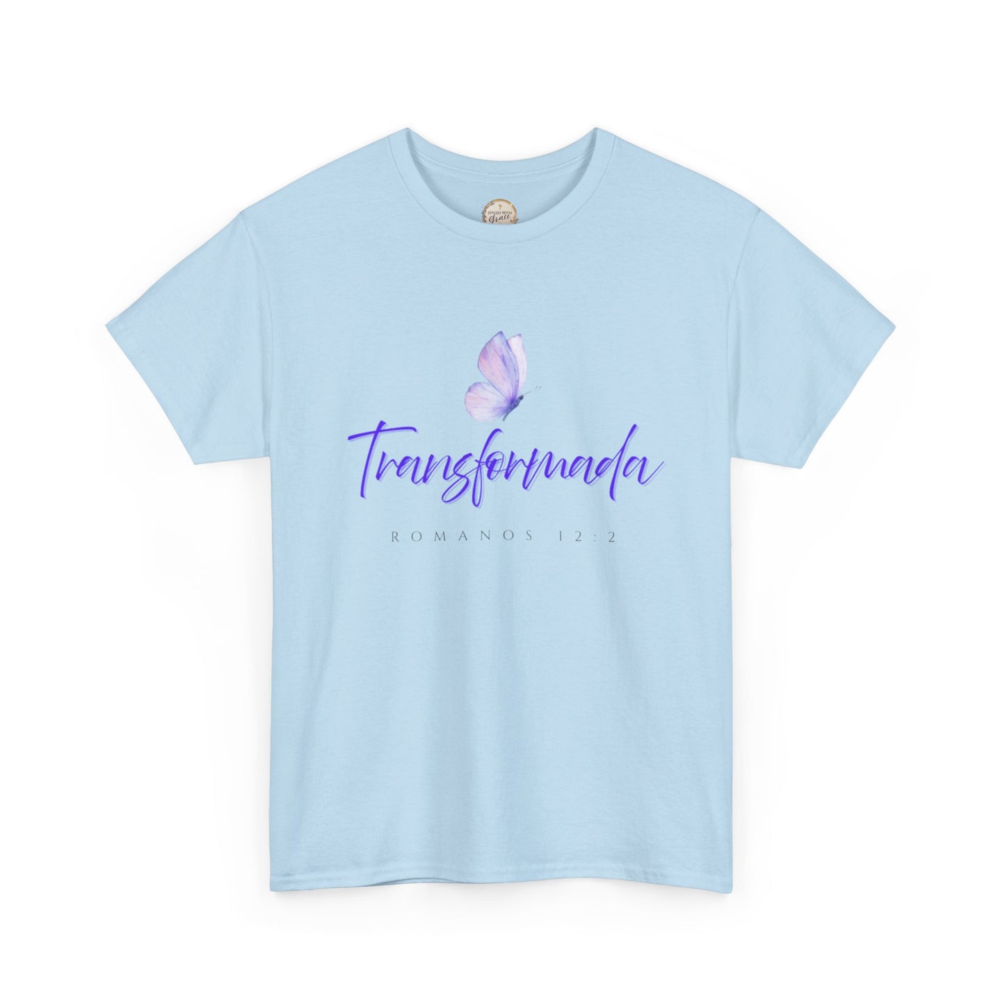 Transformada Unisex Heavy Cotton Tee, Inspirational T-Shirt, Gift for Nature Lovers, Motivational Apparel, Butterfly [...]