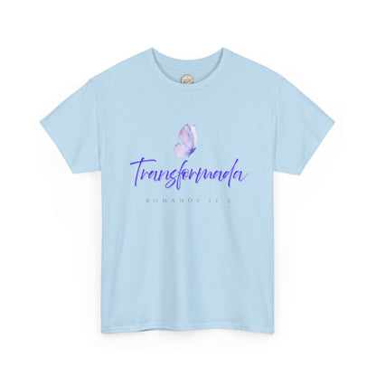 Transformada Unisex Heavy Cotton Tee, Inspirational T-Shirt, Gift for Nature Lovers, Motivational Apparel, Butterfly [...]