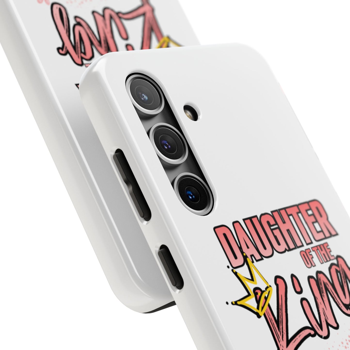 Daughter of the King Tough Phone Case — Christian Faith Protection iPhone Cover