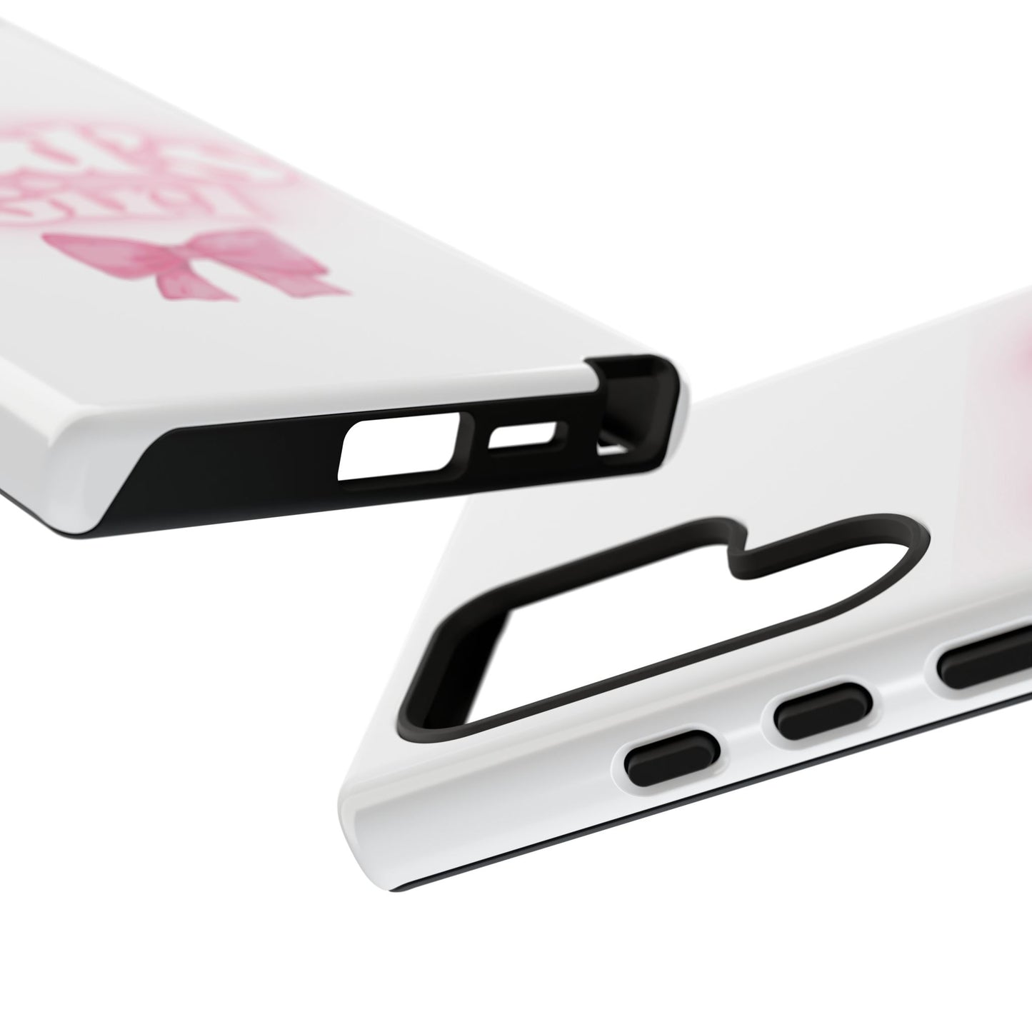 God's Girl Cute Phone Case, Pink Bow Case, Faith-Based Gifts, Christian Accessories, Birthday Present, Inspirational Jewelry