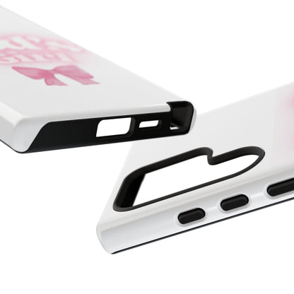 God's Girl Cute Phone Case, Pink Bow Case, Faith-Based Gifts, Christian Accessories, Birthday Present, Inspirational Jewelry