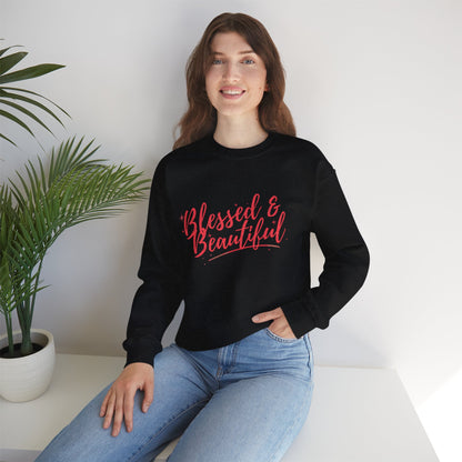 Blessed & Beautiful Crewneck Sweatshirt