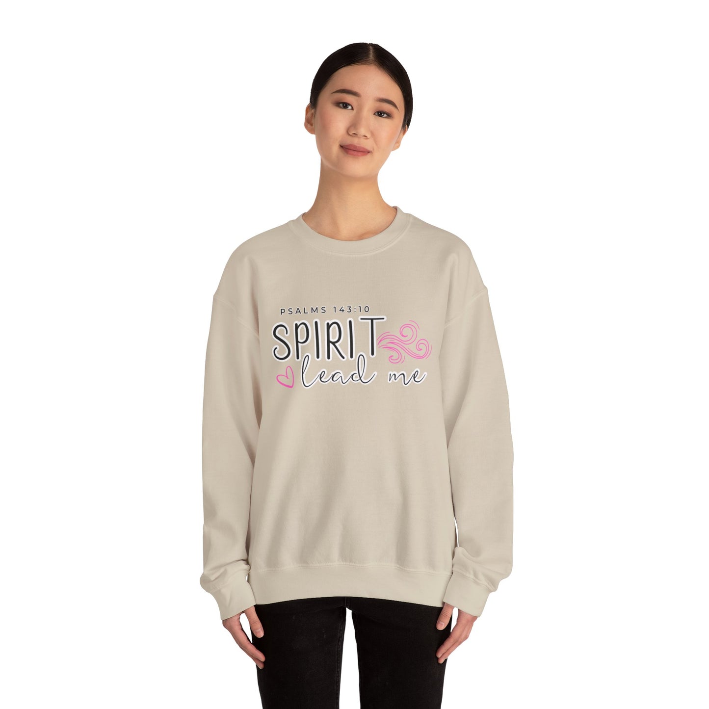 Spirit Lead Me - Inspirational Spirit Crewneck Sweatshirt