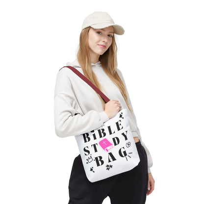 Bible Study Tote Bag - Stylish All-Over Print for Women's Spiritual Journey