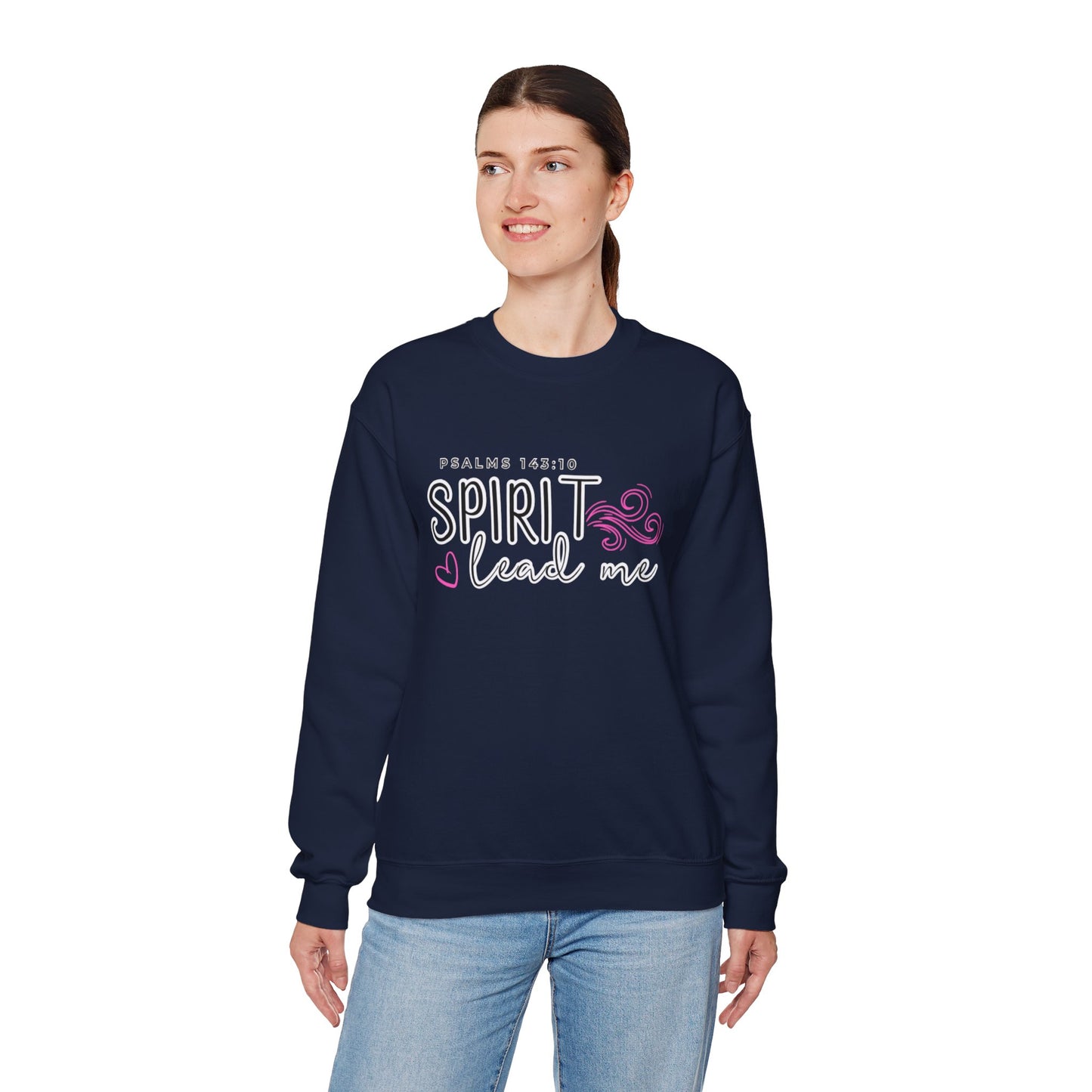 Spirit Lead Me - Inspirational Spirit Crewneck Sweatshirt