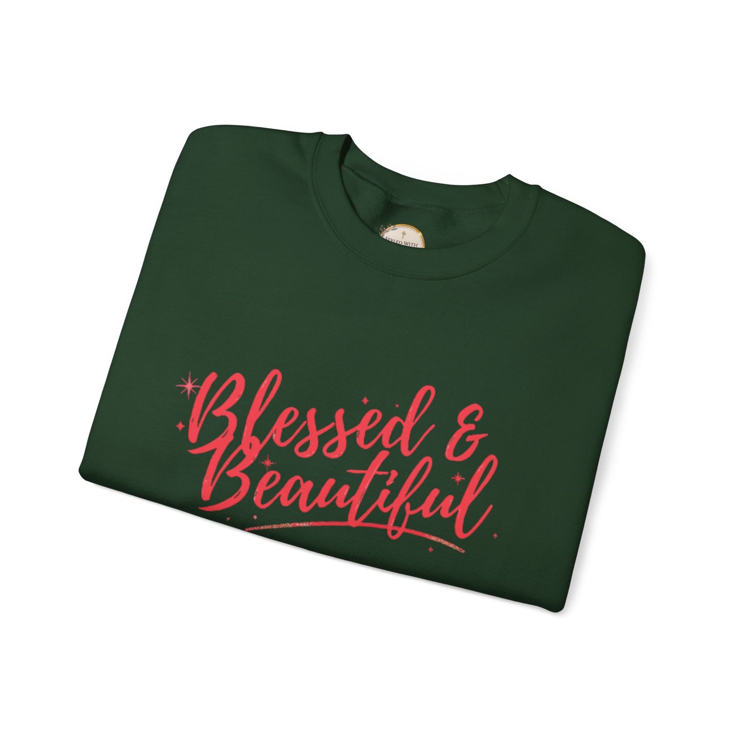 Blessed & Beautiful Crewneck Sweatshirt