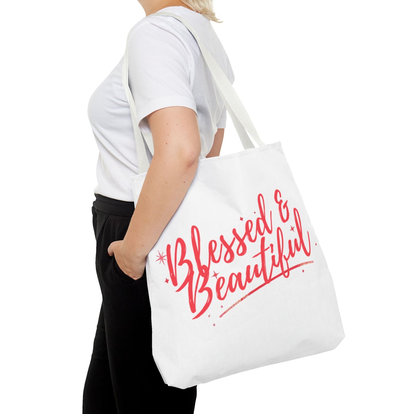 Blessed & Beautiful Tote Bag