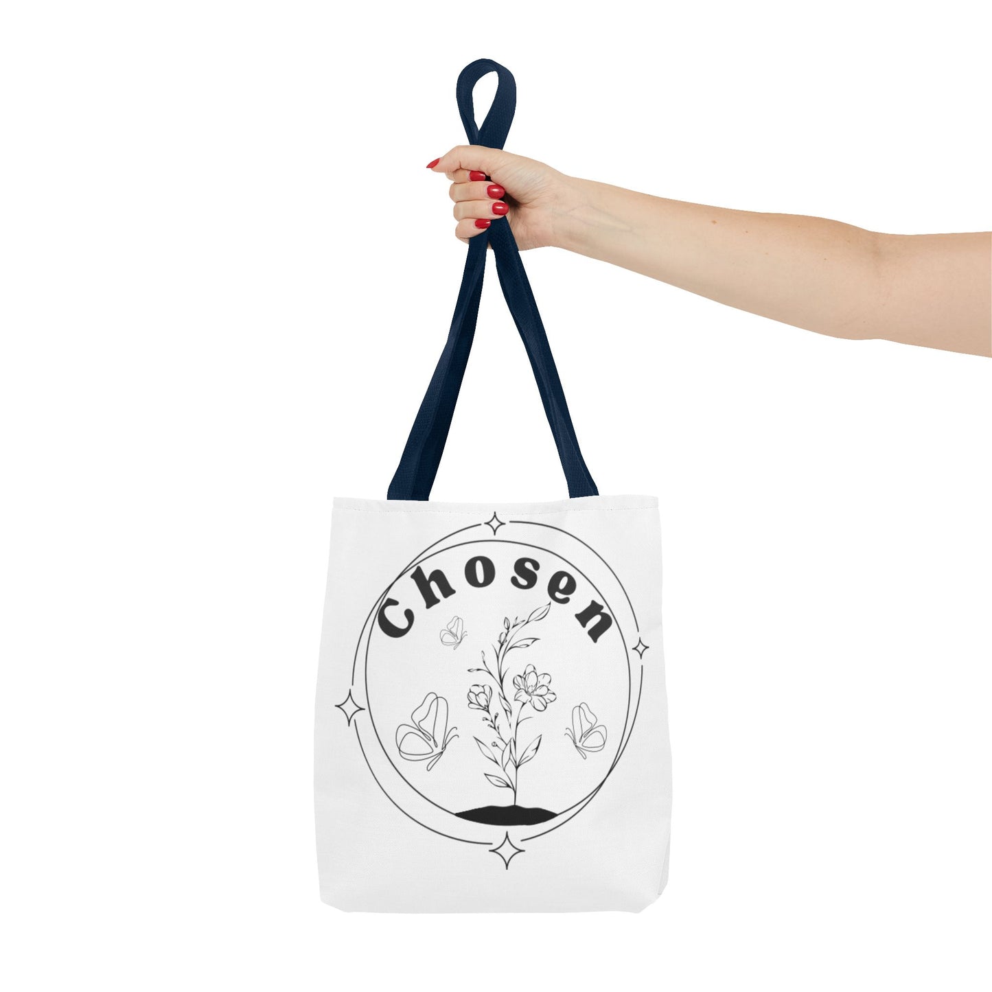 Chosen Floral Tote Bag – Empowerment + Style